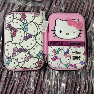뉴 호주 Smiggle Hellokitty 3D 연필 케이스 학생을위한 대용량 귀여운 연필 케이스 편지지 상자 애니메이션 상품