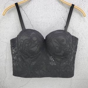 J739 여성용 예쁜 브라, 여성 의류, 스윗 메모리 화이트 블랙 탱크 캐미솔, 섹시 숏 캐슈 레이스 레트로 탱크탑