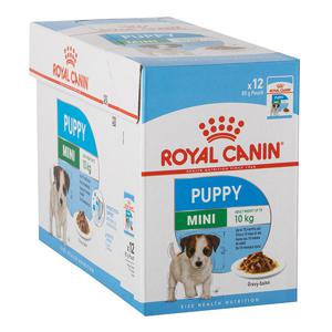 로얄캐닌 DOG 퍼피 파우치 85gx12개/1세이하 강아지 습식사료