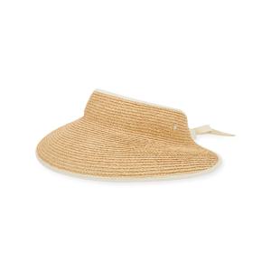 여성 로고 미타 바이저햇 HAT50220 Natural/Sand