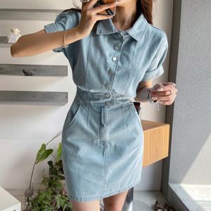 [브리치] 다바걸 / 하벤느청원피스 연청원피스 미니원피스 세련 S M