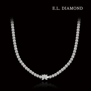 [E.L DIAMOND]18K 랩다이아몬드 12.5캐럿 프시케 테니스 목걸이