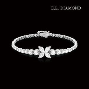 [E.L DIAMOND]18K 랩다이아몬드 프시케 그라데이션 팔찌