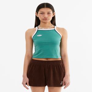 Y Back Halter Mini Crop Top_Mint