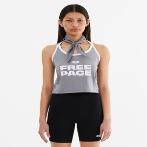 Cool Span Sporty Halter Neck_Gray