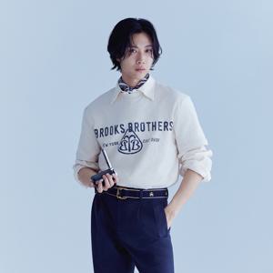 [Heritage] BB 그래픽 반팔 티셔츠 (아이보리) (BBNPMB252ABFM)