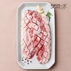 [농협안심한돈] 국내산 한돈 칼집 삼겹살 구이용 500g