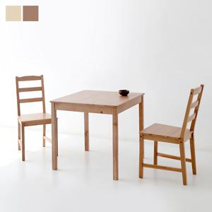 마켓비 HORBO 2인원목식탁세트 소나무