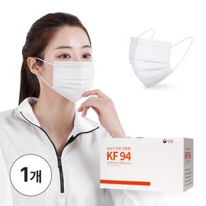 퓨어네이처 국산 볼밀착특허 KF94 덴탈형마스크 벌크포장 화이트 소형 1박스 총 50매