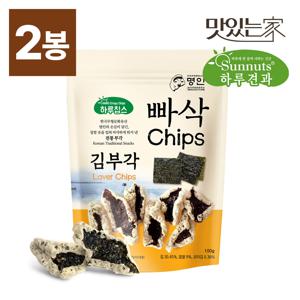 [하루견과] 바삭한 김부각100g [1+1/총2봉]