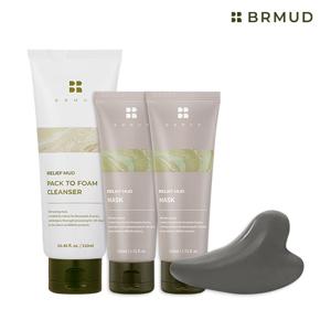 비알머드 릴리프 머드팩 110ml 2개 + 팩투폼 310ml 1개 + 괄사솝