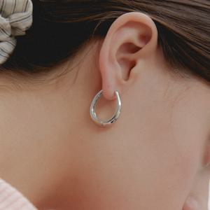 Bold Round Drop Earring