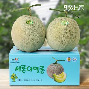 GAP인증 세지멜론 정품 왕대과 5kg 2수 외