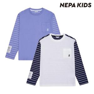 키즈 레이어링 스트라이프 티셔츠_KIC5311