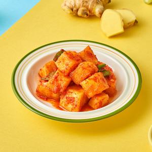 [참김치] 깍두기 1kg 국내산 김치 HACCP 인증