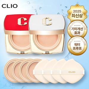 클리오 올뉴마그넷 팩트 본품 레드 1개 +본품 화이트 개+리필4개