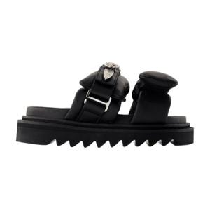[해외직구] 25SS  뮬 슬리퍼 FTGPW138209009 BLACK black