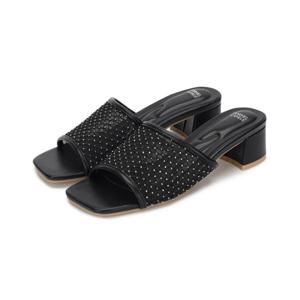 [최초가 89,000원] 카멜 네트시스루 뮬 02 Black 4cm