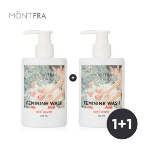 1+1 사춘기 초등학생 여아 초경 여성 청결제 세정제 300ml