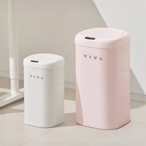 비바 센서 휴지통 디엣지 11+27L세트 종량제 기저귀 냄새차단 자동 센서 휴지통