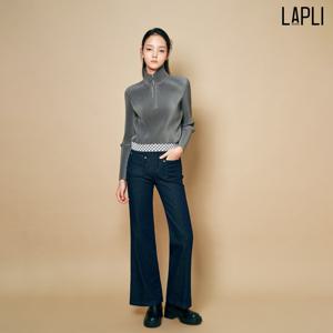 [최초가 159000원] 하프집업 하이넥 체커보드 티셔츠_LPTSF023013