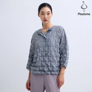 [최초가 169000원] 스퀘어 핸드 플리츠 숏 자켓_PPJKS025002