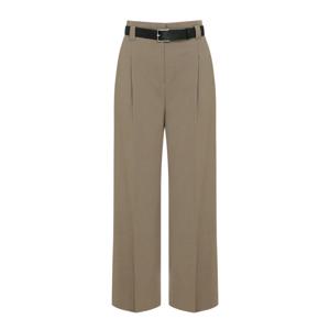 [정상가219000] 레더밸트 와이드 슬랙스 NWSLPD0100