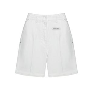 [정상가139000] 화이트 데님 하프팬츠 NWDPPF0200
