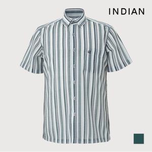 [INDIAN] 멀티 스트라이프 프린트 셔츠_MITNSXM4101