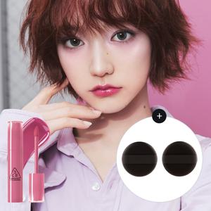 [#물놀이틴트] 레이지 팝 립 스테인+미니 핑거 퍼프 Set