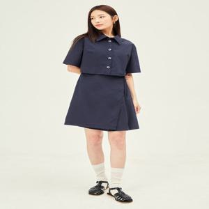 [JJ지고트]코튼 랩스커트 셔츠원피스GP6A0OPR11