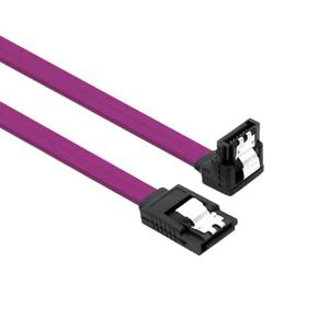 에이치플러스몰 SATA2 1.5Gbs ㄱ형 lock 플랫 케이블 0.5m HDD케이블 SATA2케이블 사타케이블