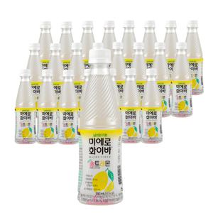 NEW 미에로화이바 솔트레몬 350ml 24개pet 저당설계 히말라야핑크솔트 식이섬유 건강음료