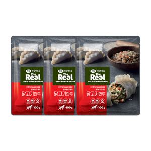 더리얼 닭고기 만두 100g x 3개/강아지간식