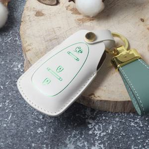 쉐보레 스파크 크루즈 라세티 아베오 트렉스 말리부 알페온 가죽차키케이스+키링