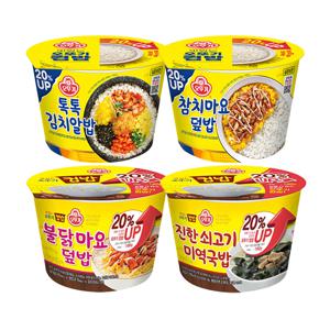 컵밥 3+3+3+3 총12개 골라담기