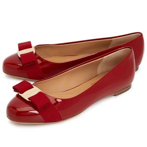 VARINA ROSSO 0592125 여자 플랫슈즈