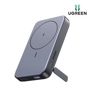 유그린 맥세이프 PD 20W 고속 대용량 스탠드 휴대용 무선 보조배터리 10000mA