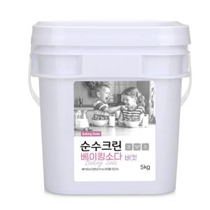 순수크린 베이킹소다 대용량 5KG 버킷타입 /다목적세정제