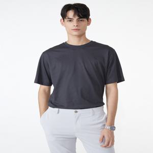 남성 WHTS4B899G3 [스테디셀러]그레이 퍼피로고 면혼방 반팔티셔츠