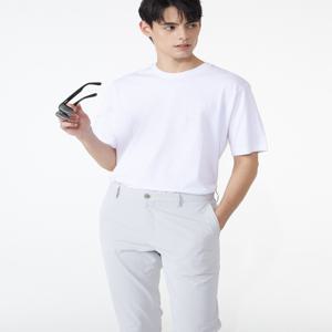 남성 WHTS4B899WT [스테디셀러]화이트 퍼피로고 면혼방 반팔티셔츠