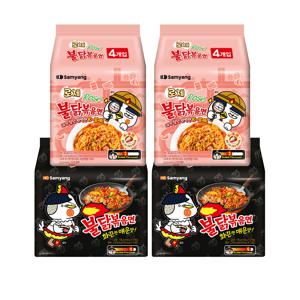 식품] 불닭볶음면 10개 + 로제불닭볶음면 8개
