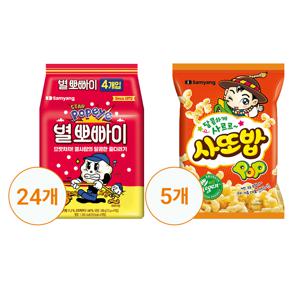 식품] 별뽀빠이 24개 + 사또밥 5개