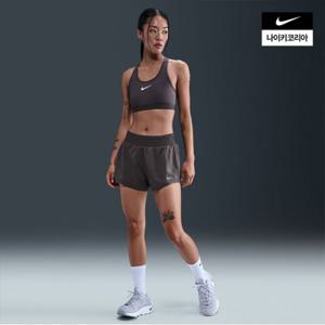 여성 원 미드라이즈 3인치 브리프 라인드 쇼츠 DX6011-036