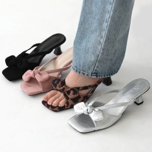 인더슈 리본 오픈토 뮬 힐 제니르 MM4339 (5CM)