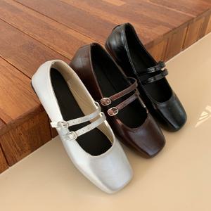 인더슈 베이직 메리제인 플랫 나빌라 MM4102 (1CM)