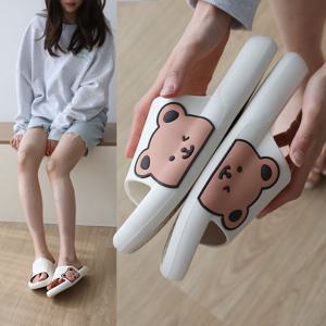 인더슈 남녀공용 푹신 윙키베어 슬리퍼 AA2218 (3CM)