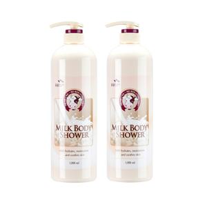 꽃을든남자 우유 바디샤워 1000ml x 2개