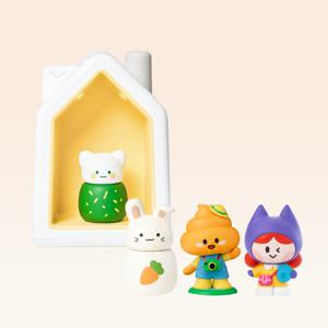하우스와 놀면서 배우는 말놀이 한글·영어 세트