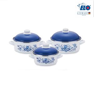 ELO 쯔비벨무스터 IH 법랑냄비 3종세트